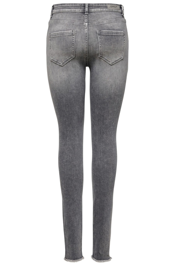 ONLBLUSH MID SK ANK RAW JNS REA0918 15188520 Grey Demin